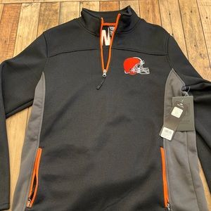 Cleveland Browns Quarter Zip Pullover